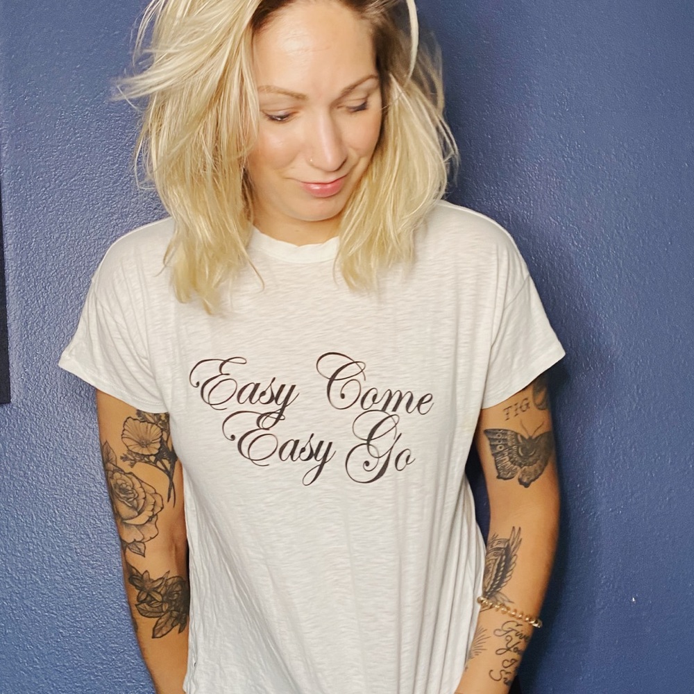 Easy come easy go slub tee rag & bone